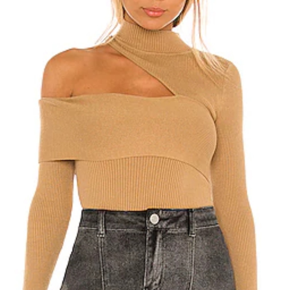 Revolve Kiera Sweater in Tan NBD